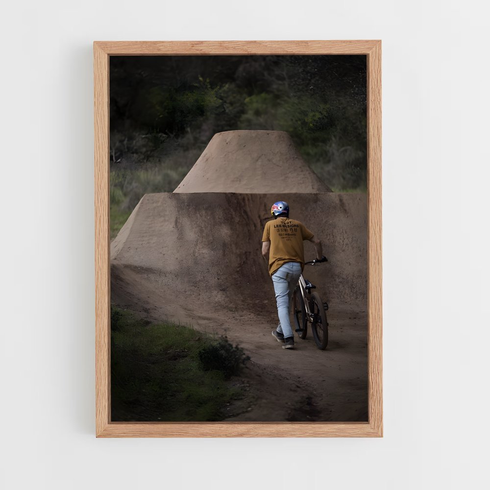 Poster Freeride Épique – affiche Cyclisme (vue 4)